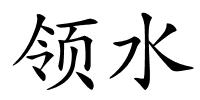 领水的解释