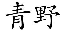 青野的解释