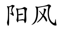 阳风的解释