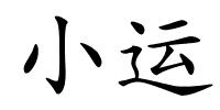 小运的解释