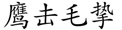 鹰击毛挚的解释