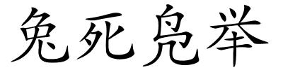 兔死凫举的解释