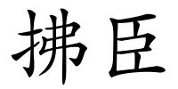 拂臣的解释