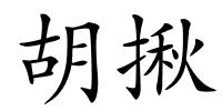 胡揪的解释