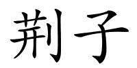 荆子的解释