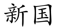 新国的解释