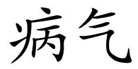 病气的解释