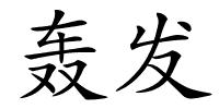 轰发的解释