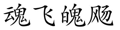 魂飞魄飏的解释