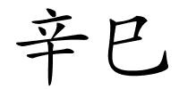 辛巳的解释