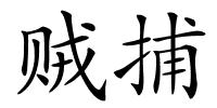 贼捕的解释