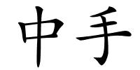 中手的解释