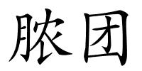 脓团的解释