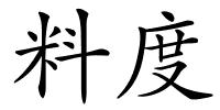 料度的解释