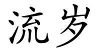 流岁的解释