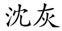 沈灰的解释