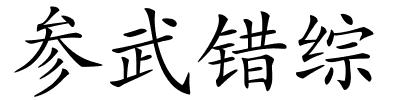 参武错综的解释