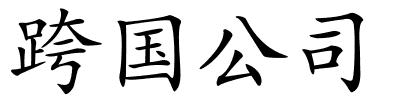 跨国公司的解释