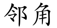 邻角的解释