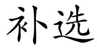 补选的解释