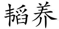 韬养的解释