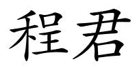 程君的解释