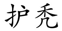 护秃的解释