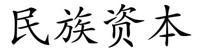 民族资本的解释