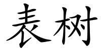 表树的解释