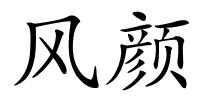 风颜的解释