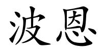 波恩的解释