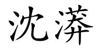 沈漭的解释