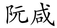 阮咸的解释