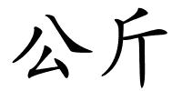 公斤的解释