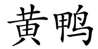 黄鸭的解释