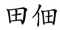 田佃的解释