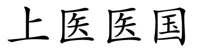 上医医国的解释