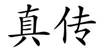 真传的解释