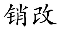 销改的解释