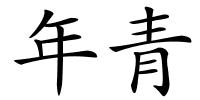 年青的解释