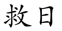 救日的解释