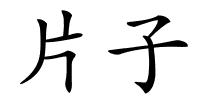 片子的解释