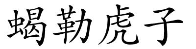 蝎勒虎子的解释