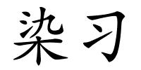 染习的解释