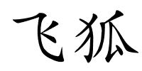 飞狐的解释