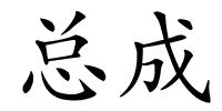 总成的解释