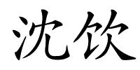 沈饮的解释