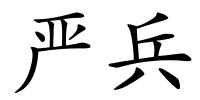 严兵的解释