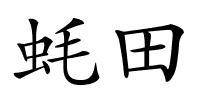 蚝田的解释