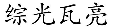 综光瓦亮的解释